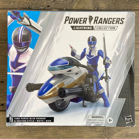 Power Ranger Lightning Collection Blue Ranger with Vector Cycle - Picture 4 of 6